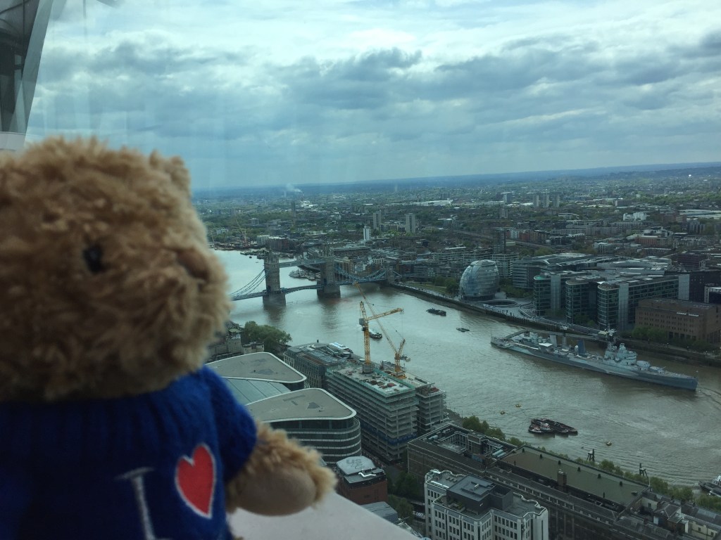[2017英國] 不花錢俯瞰倫敦市！